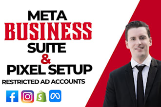 fix facebook ads restriction, business manager, meta pixel setup