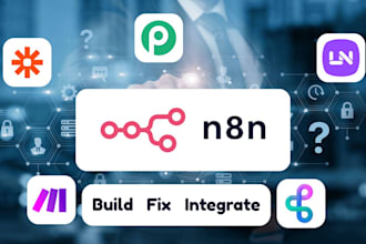 automate webflow n8n integration, workflow automation API integration n8n expert