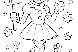 make colouring book pages for kids and children