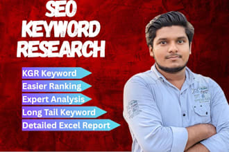 do professional SEO long tail keyword research and competitor analysis