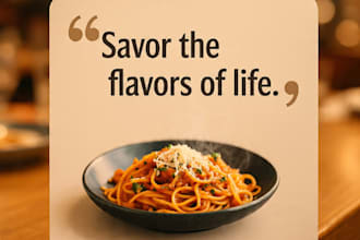 developed food card images and quotes