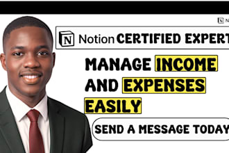 setup notion personal finance system with budgets savings debt payoff trackers