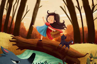 children story book illustration children story book illustration
