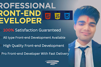 build a modern, responsive, and lightning fast website using HTML, CSS