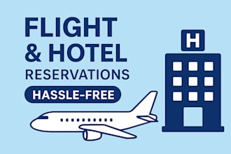 provide you with professional travel reservations for your visa application
