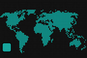 design a custom vector map of any country or region in creative pattern s