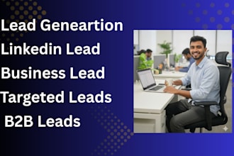 b2b lead generation and linkedin lead generation, business lead