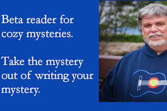 provide a detailed beta reader report for your cozy mystery