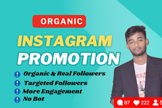 organic instagram promotion for real engagement and growth