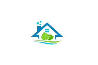 design amazing eco friendly home cleaning service logo