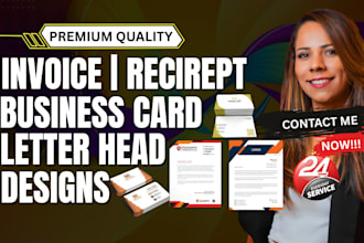 design editable invoices, receipts, forms, letterheads for business or medical