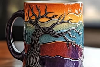 design your custom mug design