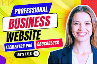 create business website, real estate website with crocoblock and jet engine