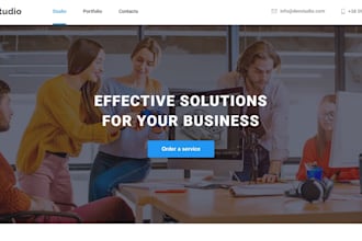 create you a simple website, landing page or portfolio