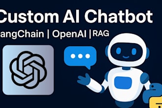 build custom ai chatbots with langchain, openai, and rag