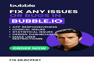 develop and fix your bubble io app or website with apl integrations and plugins