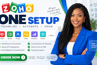 set up zoho people forms zoho recruit payroll HR management automation zoho mail