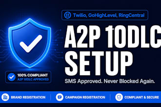twilio a2p 10dlc brand and campaign registration and approval setup