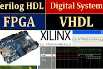 do verilog design services for fpga and simulation