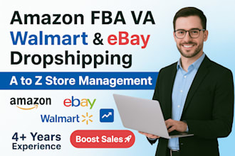 manage your walmart dropshipping 2step and walmart wfs as walmart va