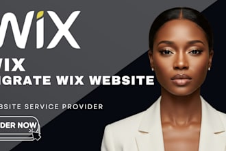 migrate wix website to wordpress or shopify with full functionality