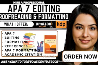 edit format ebook academic documents citation references in apa 7 style