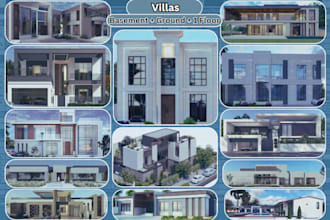 do a quantity take off for villas or houses