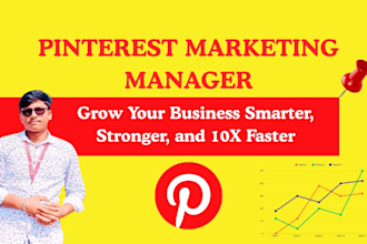 do pinterest marketing, SEO, pin and board setup for the growth