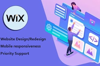 design wix website in very low budget