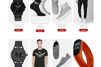 develop a responsive and dynamic web application