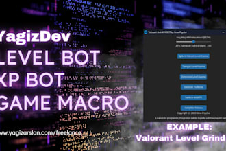 code xp, level bots for your games