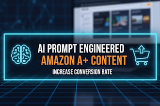 be your ai prompt engineer for amazon SEO listing optimization and sales convers