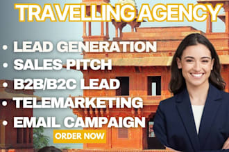 generate travel leads and b2b leads with online sales and ads campaign setup