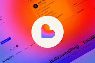 design and develop your app with lovable nocode platform