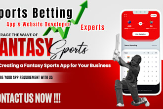 develop fantasy sport app sport bet website fantasy football app sport bet site