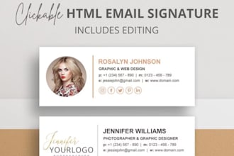 make clickable html email signature outlook gmail klaviyo mail footer logo