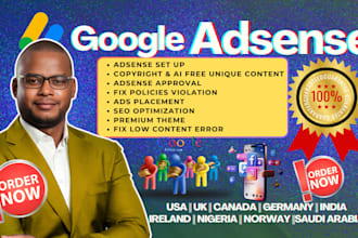get google adsense approval guarantee for your website and adsense monetization