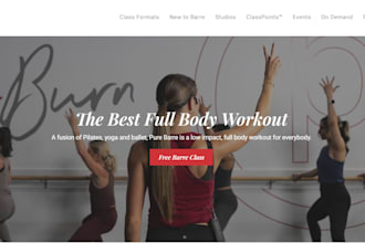 build a responsive fitness, gym, workout and sports website