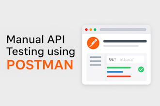 do manual testing of restful apis on postman