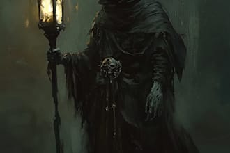 create a horror character