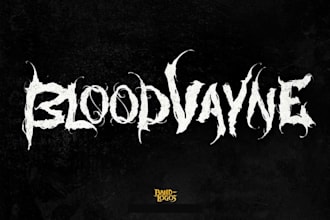 make a haunting symphonic logo