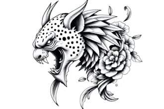 professional realism  tattoo design