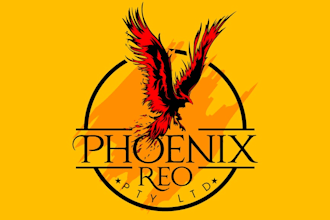 design a creative modern phoenix logo