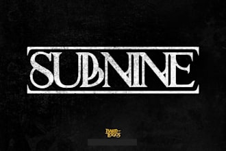design a war metal band logo