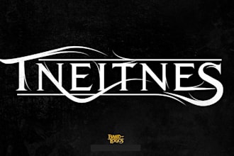 make a bestial black death logo