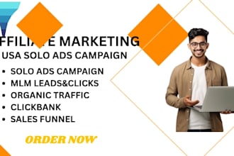 do targeted solo ads campaign link promotion clickbank mlm leads sales funnel
