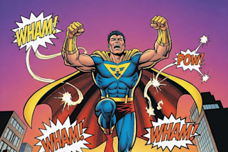 color comicstrips and comic pages