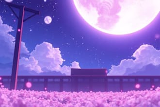 draw anime background art illustration
