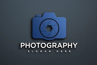 design photography, camera, studio, photo shot, lens logo