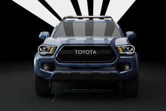 do detailed 3d car modeling, suv, 3d vehicle, truck, bike for game and animation